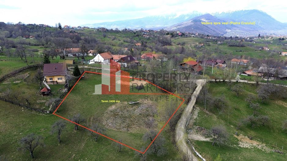 TEREN 2.495 MP | BRAN – SOHODOL | VEDERE PANORAMICĂ SPRE BUCEGI - Poză 5