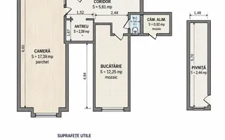 Apartament finisaje PREMIUM | UltraCentral - IULIU MANIU - Schiță 15