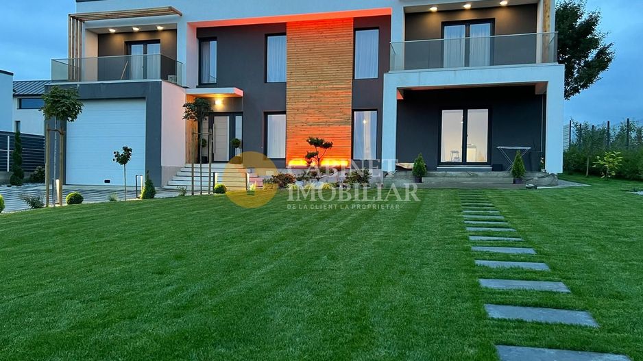Vila PREMIUM - 4 camere - 3 bai - garaj - 210 mp utili - 2022 - mobilata - Poză 2