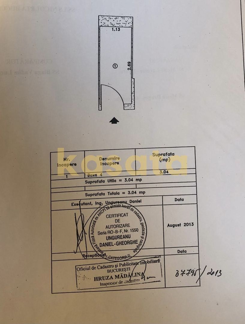 APARTAMENT DE LUX | FLOREASCA | LOC DE PARCARE | BOXA - Schiță 22