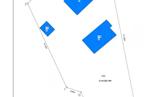 Oportunitate! Teren 4390mp, deschidere la Lac Snagov 70m, 5 pontoane - Schiță 25