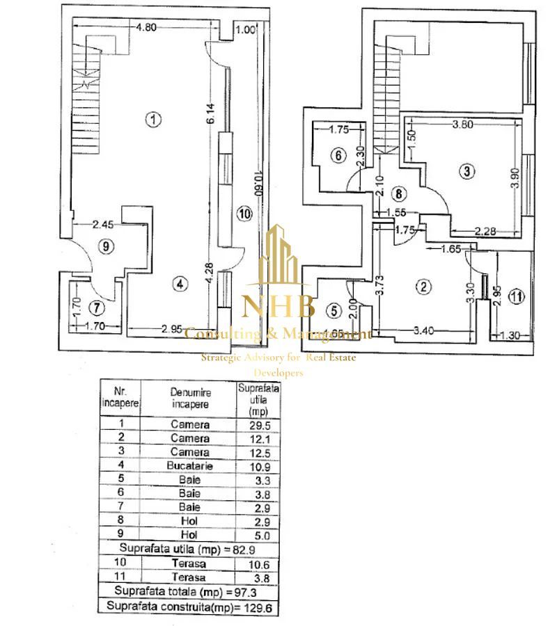 Apartament de 3 camere de tip duplex in zona Aviatiei - Poză 20