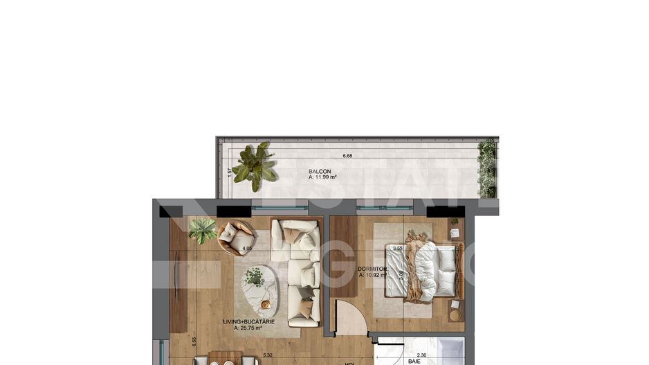 Vânzare, apartament, 2 camere, București - Poză 6