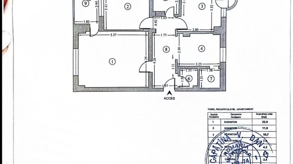 APARTAMENT 3 CAMERE | CENTRALA TERMICA | NERVA TRAIAN | METROU 12 MIN - Poză 12