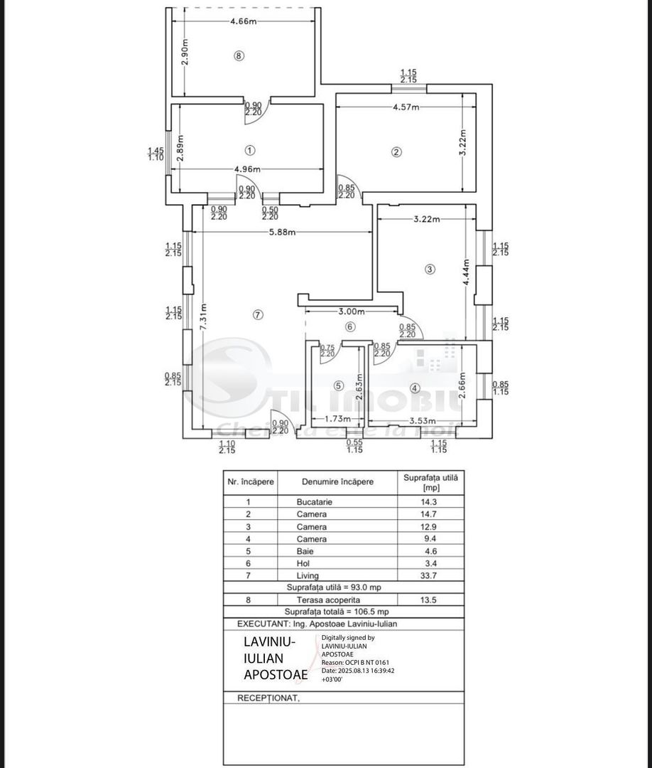 Vișani – casă 93mp utili, 4 camere, teren 600mp, 160.000€ - Poză 13
