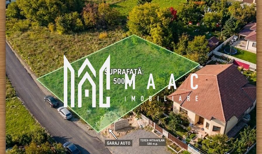 Teren intravilan 500 mp | Veterani, Sibiu | acces auto direct - Poză 3
