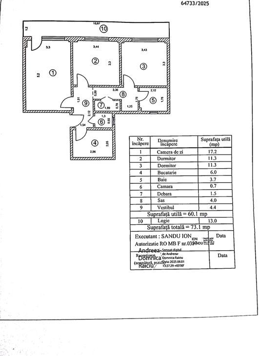 Apartament 3 camere Obor/Ferdinand - Poză 17