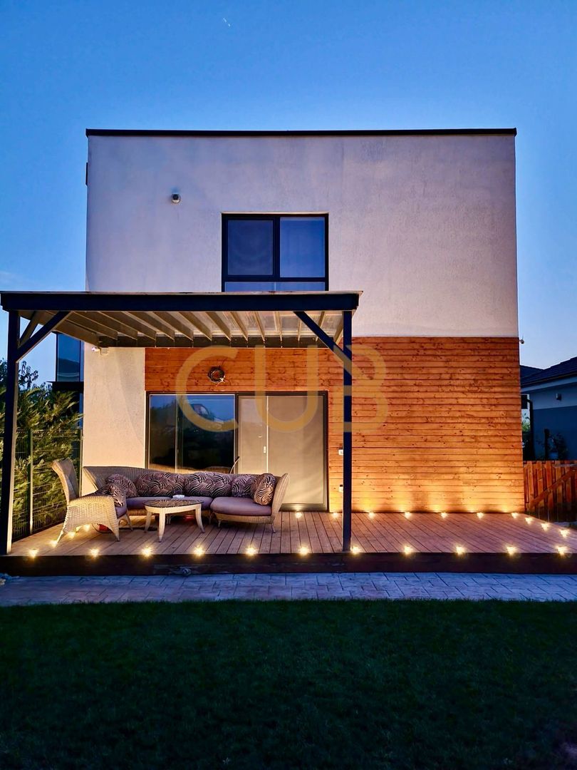 Duplex premium Dumbravita|5camere, 3bai, carport| Eficienta energetica - Poză 1