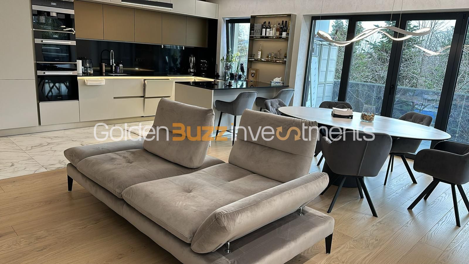 Apartament premium 4 camere | Finisaje lux – 135.7 | Spa & Piscina - Schiță 1