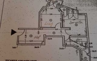 APARTAMENT 2 CAMERE | ROMANA | ASE - Schiță 18