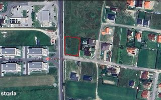 Teren generos 1441 mp cu deschidere 37 ml Râșnov - Vedere panoramica - Poză 4