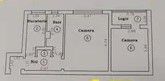 Apartament 2 camere Dacia renovat - Schiță 8