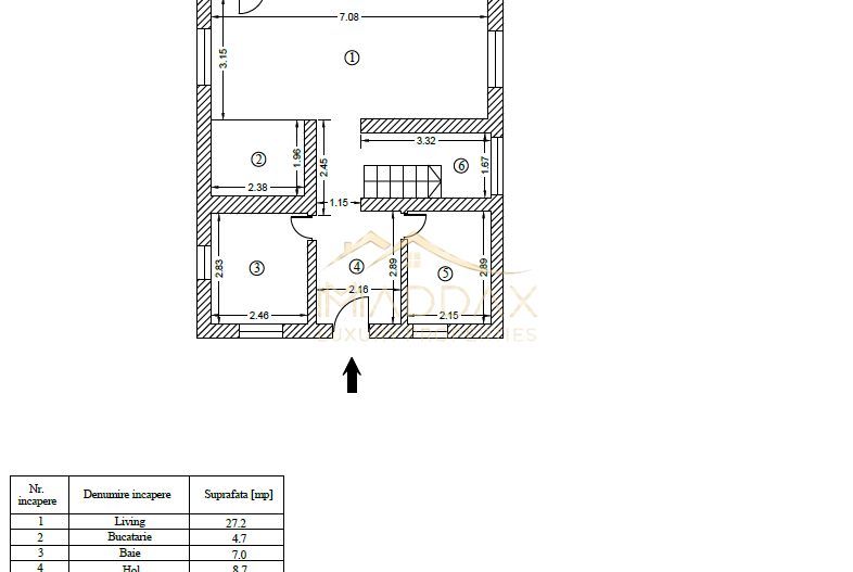 Vila moderna 4 camere // 114 // teren 440mp / Tunari/ Localitatea Dimieni - Schiță 16