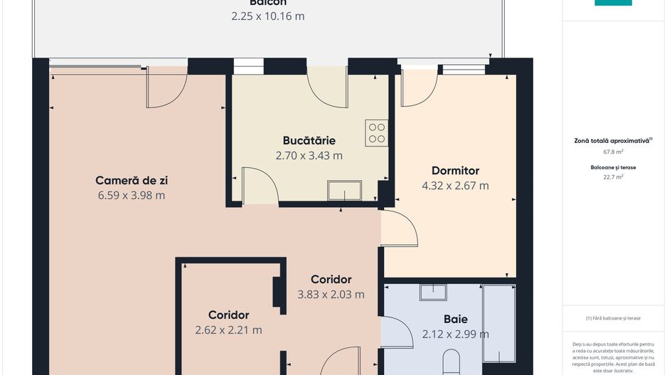 Penthouse de închiriat - ARED-UTA, Arad - Poză 18