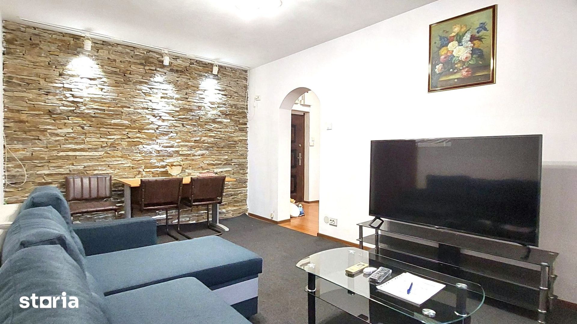 🚇 Închiriez Apartament cu 2 camere, 5 min metrou Titan, etaj 4, complet utilat - Poză 1
