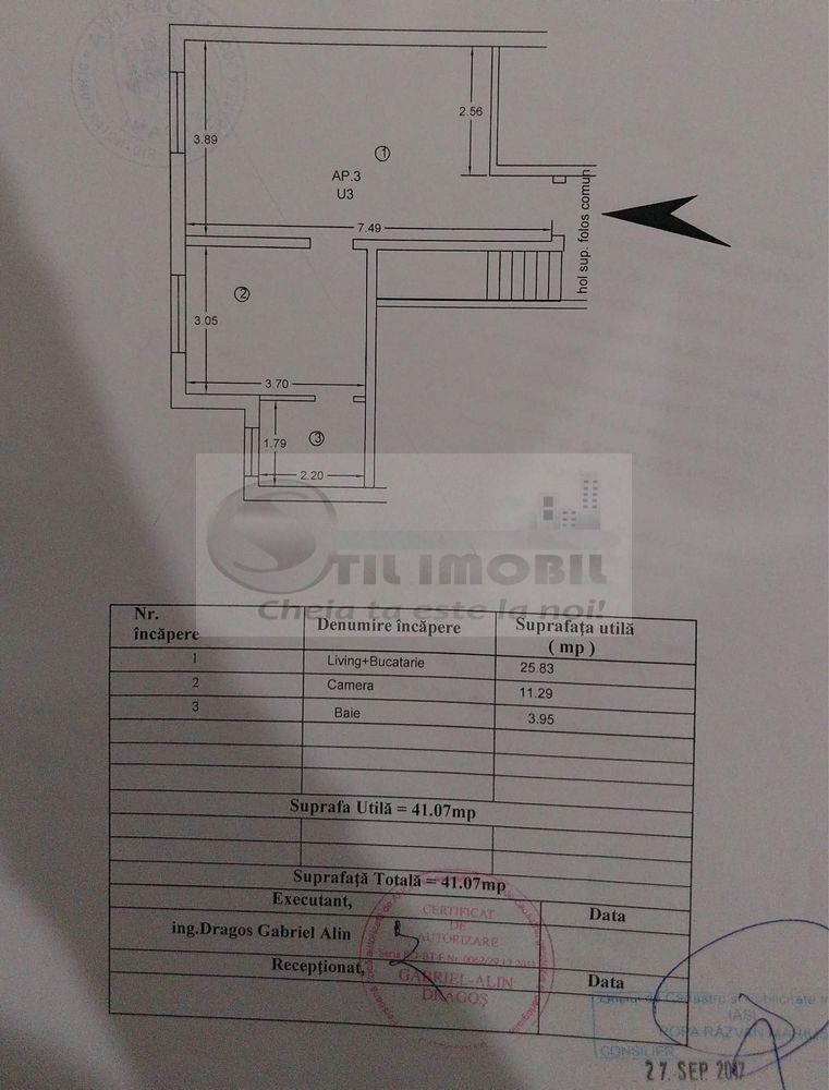 Apartament 2 camere mobilat, Breazu Iași – 77.000 euro - Poză 7