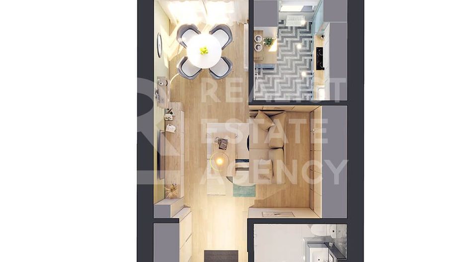 Vânzare, garsonieră, 1 cameră tip 1C, Hils Brauner, București - Poză 13