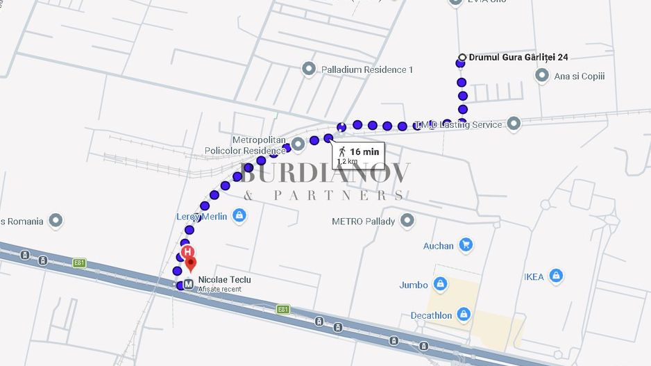 Apartament cu 2 camere + Loc de parcare -  Titan - Theodor Pallady - Poză 15