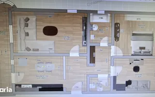 Apartament 3 Camere, decomandat, 2 bai-zona Scriitorilor - Poză 11