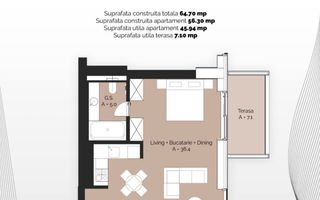 Proiect rezidențial // Apartamente 1-5 camere // Finalizare 2026 - Poză 24