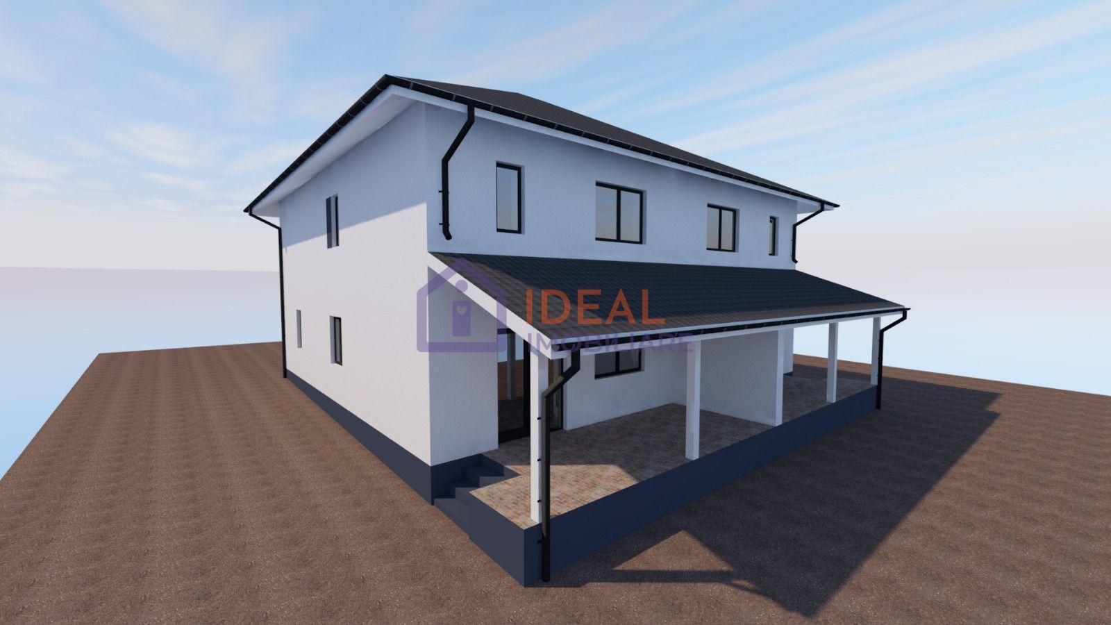 Duplex cu 4 camere si 257 mp de curte, in Calea Cisnadiei - Poză 1