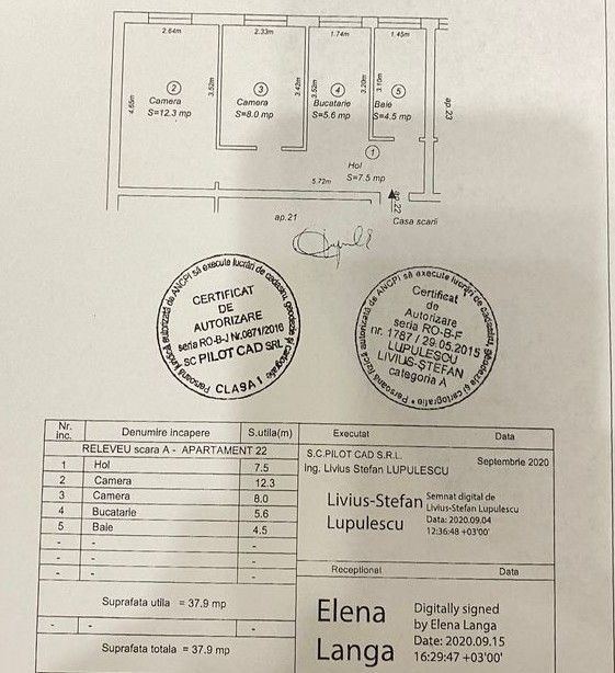 Comision 0%, Apartament 2 Camere, Decomandat, Etaj 5, Sagului, Turist - Poză 7
