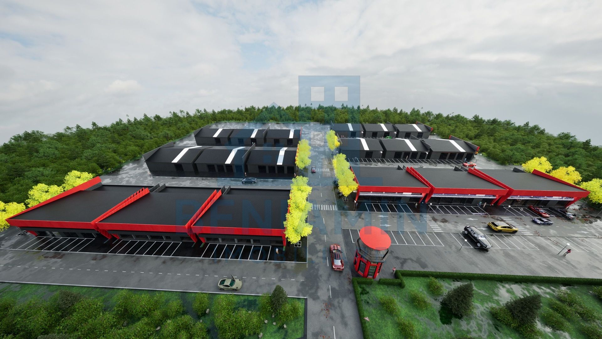 Hale industriale-Spatii depozitare-Suprafete 12mp-590mp-Aeroport - Poză 3