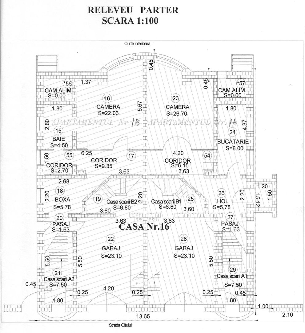 Casa S+P+2E - (posibilitate apartamentare) zona central - Poză 7