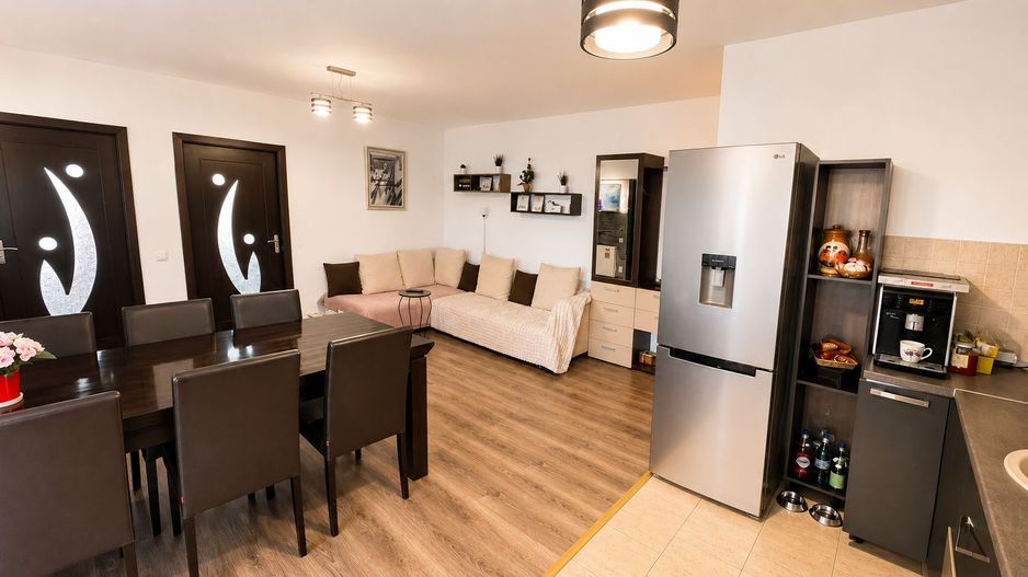 Apartament Modern De Vanzare | 2 Dormitoare | Parcare | Balcon x 2 | Etaj 2/3 - Poză 4