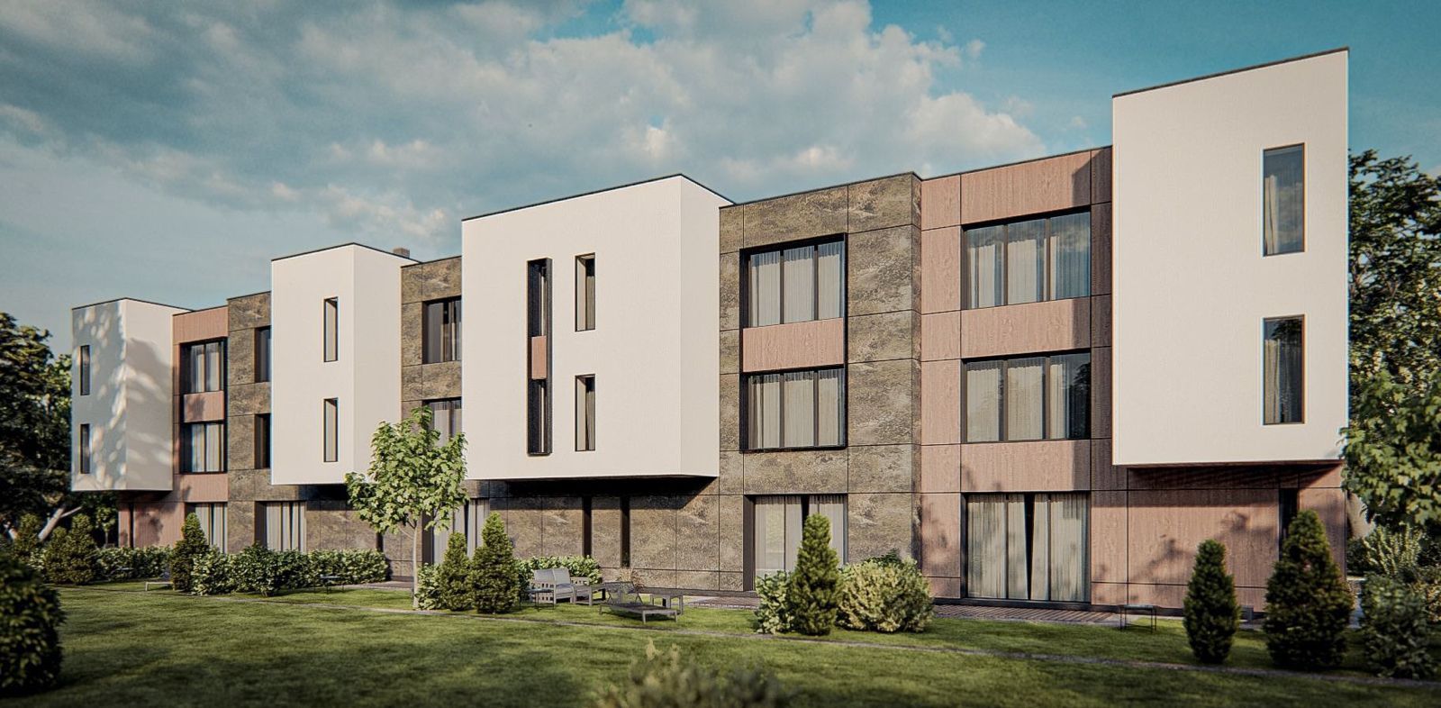 Vilă contemporană în construcție – livrare în 2025, situată în Pipera, Voluntari - Poză 2