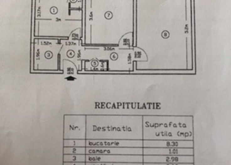 Apartament cochet cu doua camere, Obregia-Secuilor, 90.000€ - Poză 6