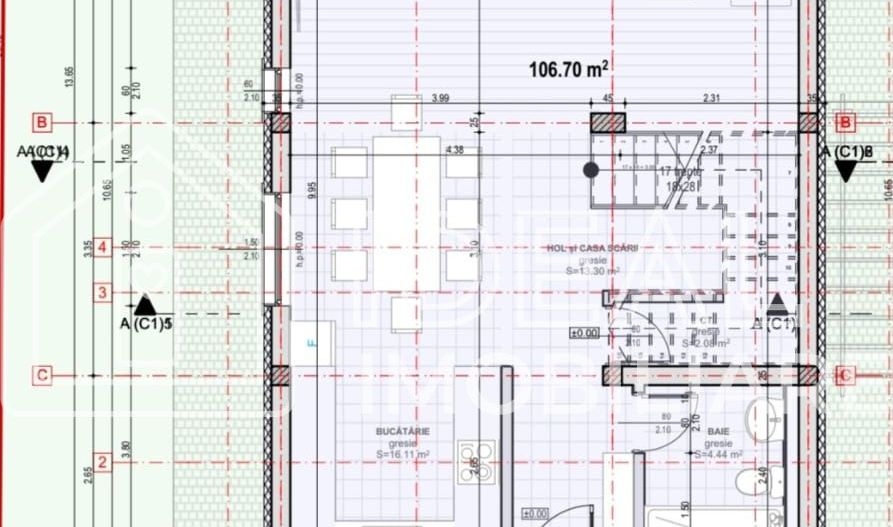 Casa Individuala Moderna cu 4 camere si 318 mp teren, in Selimbar - Schiță 7