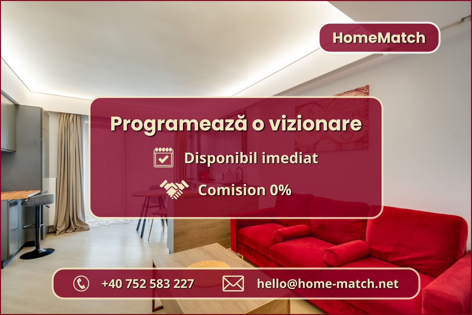 Cortina North || 2 camere || Finisaje de lux || Parcare || Comision 0% - Poză 15