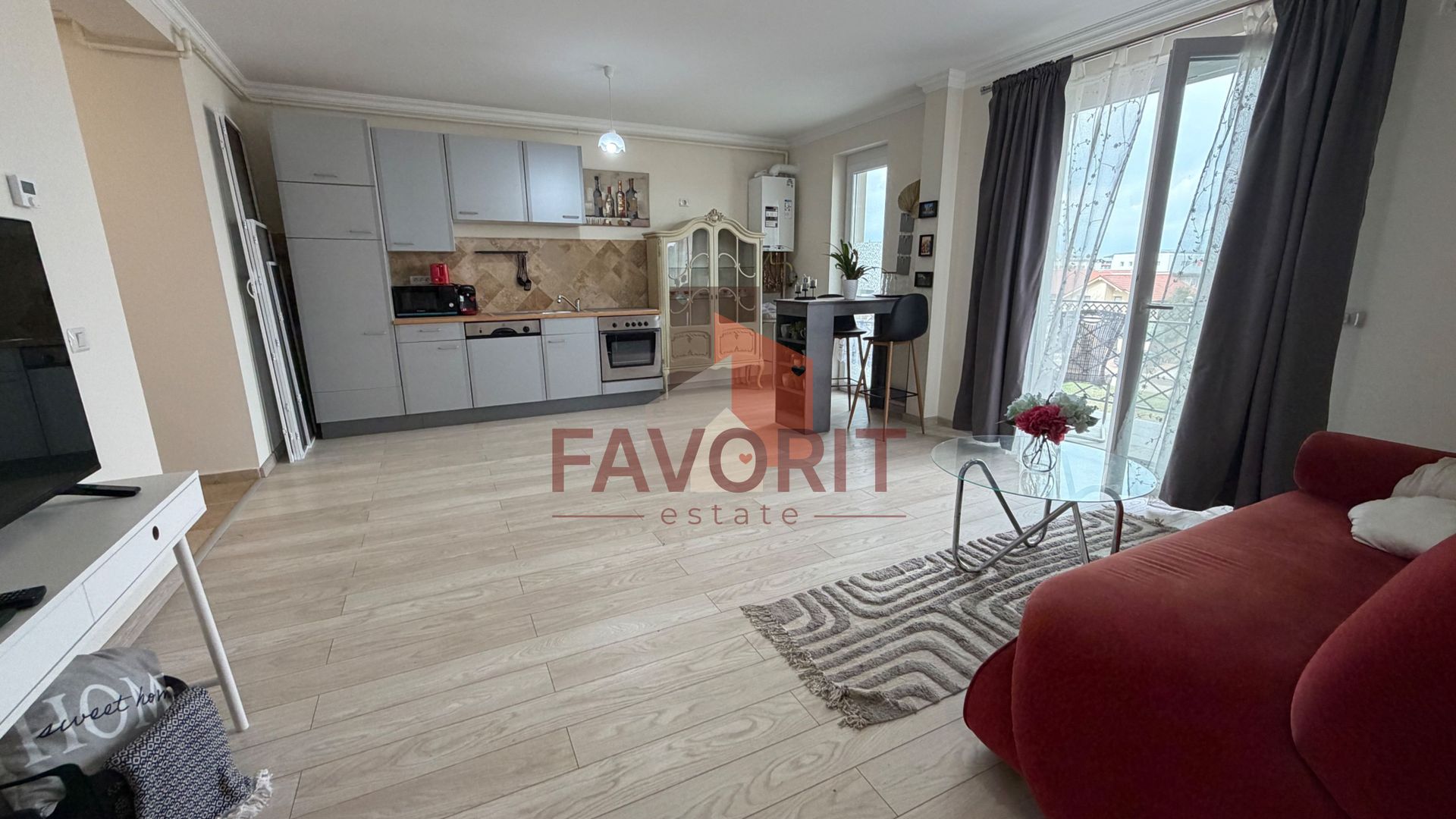 2 camere | Etaj 2 | Mobilat&utilat | Zona excelenta | Langa Eso - Poză 1