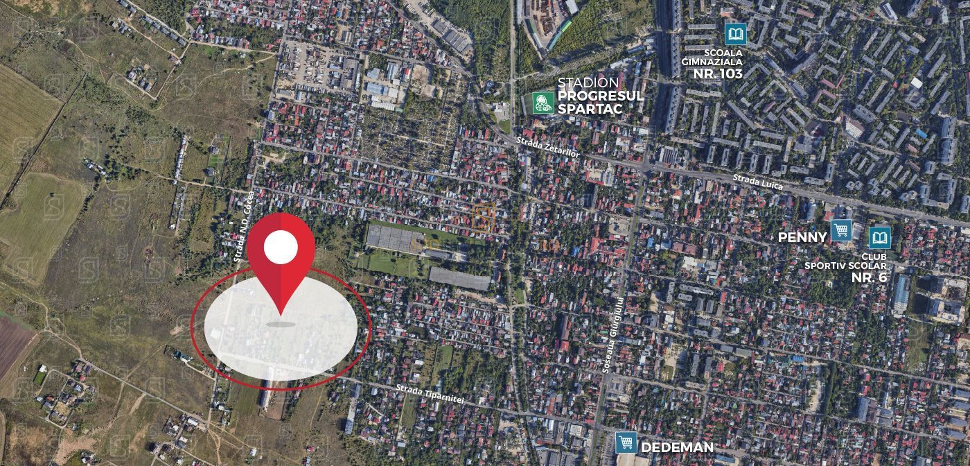 Teren 1.475 mp,  Ideal dezvoltare imobiliara, Str. N.D. Cocea - Poză 3