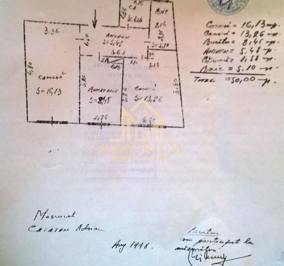 2 camere decomandate, AC, Semicentral, Zona Horea - Poză 11