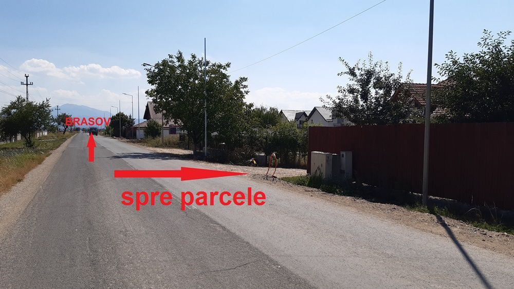 Parcele cu PUZ la intrare in Bod-851mp pret 18000 euro - Poză 1