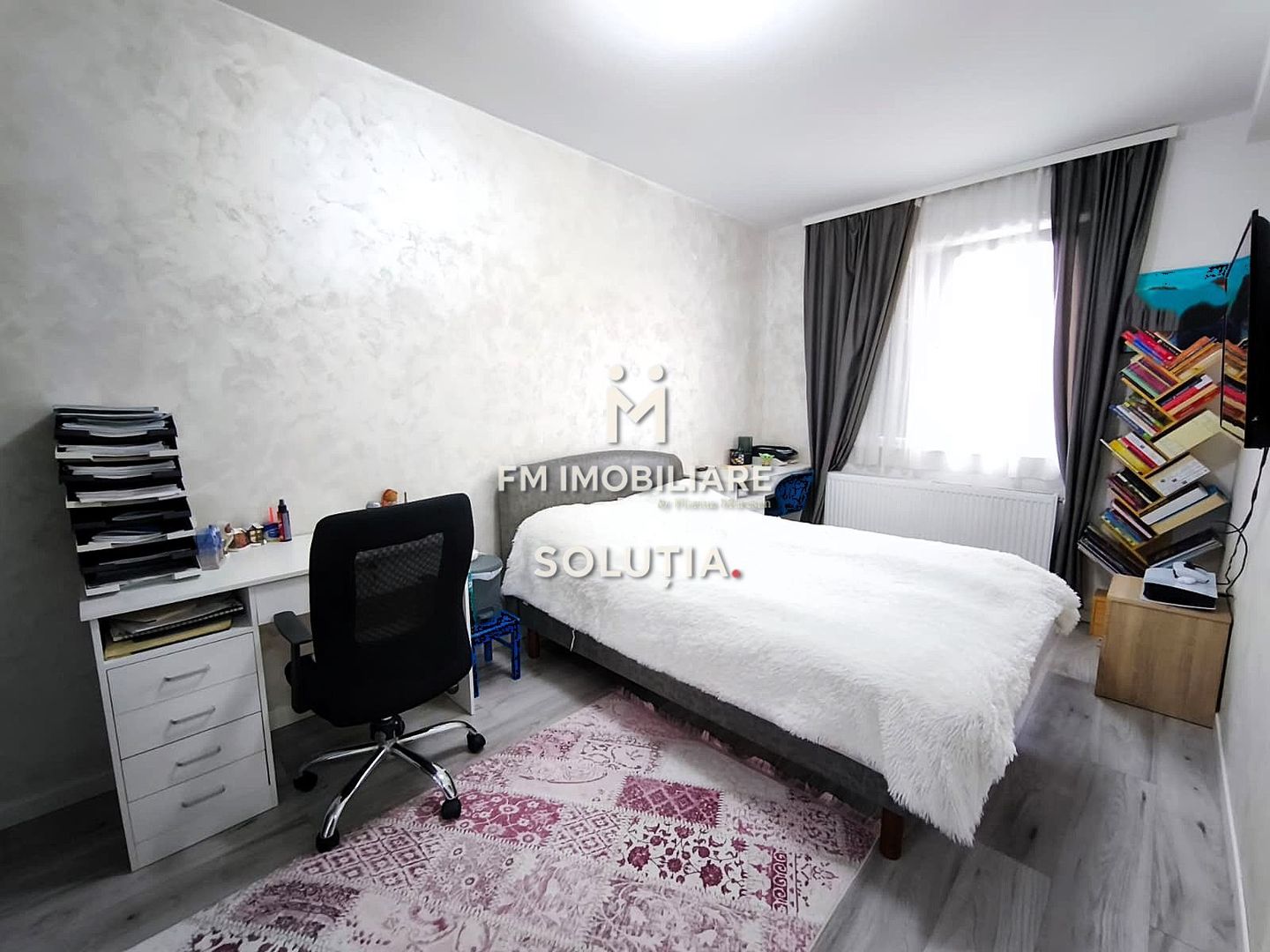 Apartament 2 camere, semidecomandat, loc de parcare, bloc nou! - Poză 10