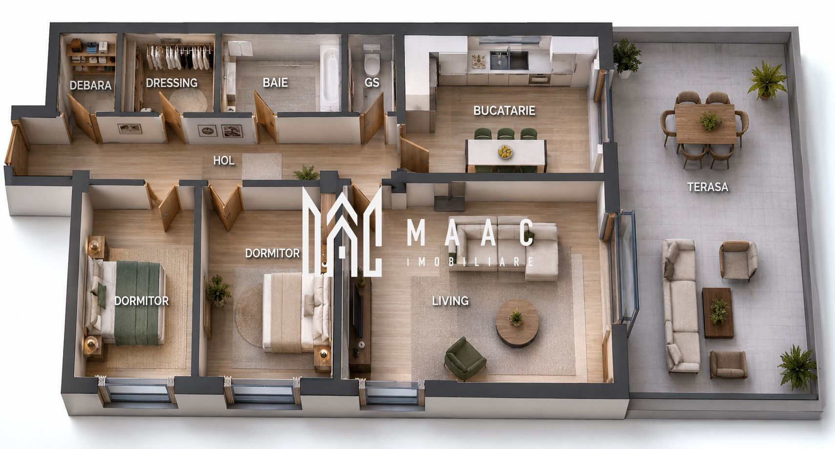PENTHOUSE PREMIUM | Terasă Panoramică | Avantgarden – Shopping City - Poză 7