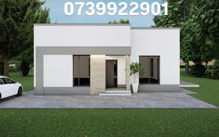Casa Individuala - 4 camere - 2 bai - 500mp teren - Poză 1