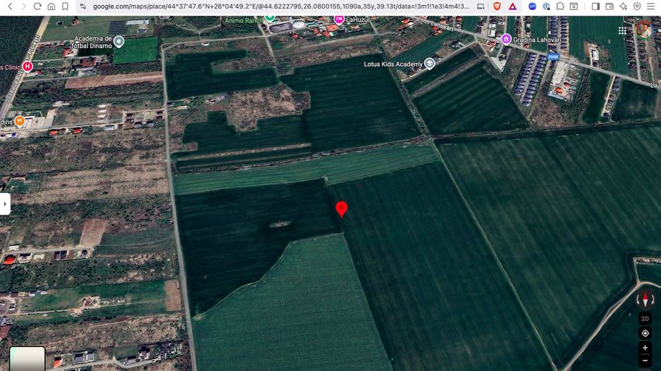 Teren extravilan 18.200 mp Saftica Balotesti - Poză 1