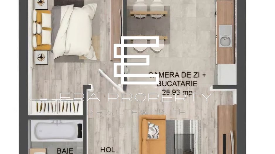 Apartament 2 camere,54mp, gradina 38 mp  - Selimbar - Schiță 10
