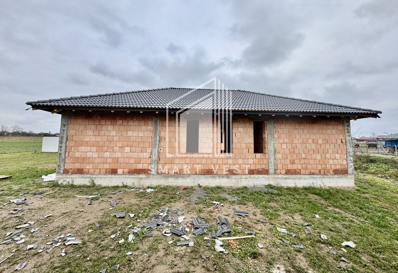 Casa in rosu tip mediteranean | 120 mp | Zona Vetis - Poză 12