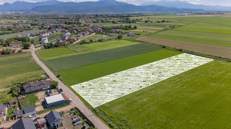 Teren 9.300 mp Stupini | Front 45.59 m la Asfalt | PUG Zonă L1c - Poză 10