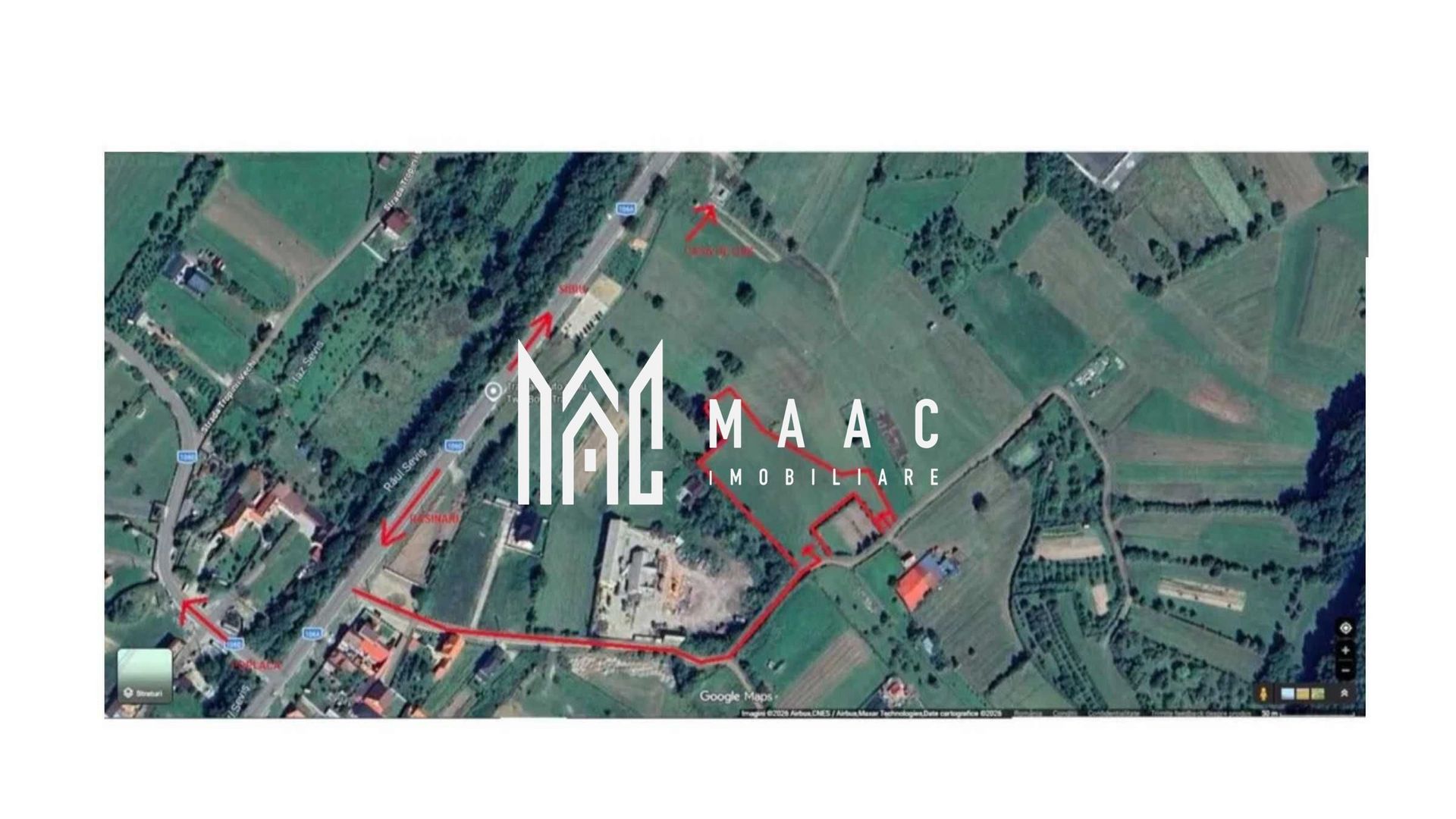 Teren intravilan de vânzare | Rasinari | 916 mp | PUZ aprobat - Poză 3