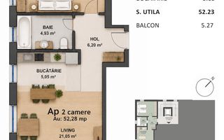 Apartament 2 camere | Dorobanților | Comision 0% - Poză 2