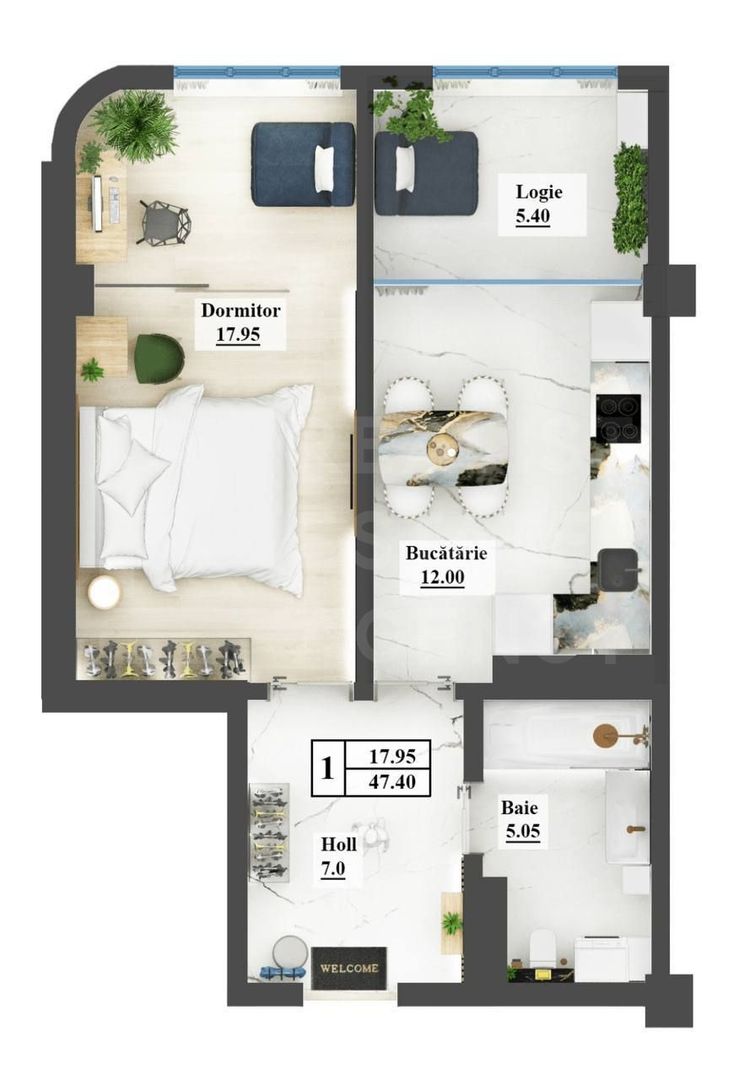 Vânzare, apartament, 1 cameră, str. Ion Dumeniuc, Ciocana - Poză 6