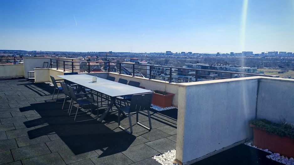 Penthouse 5 camere 250 mp lângă Ambasada SUA , zona Băneasa București - Poză 27
