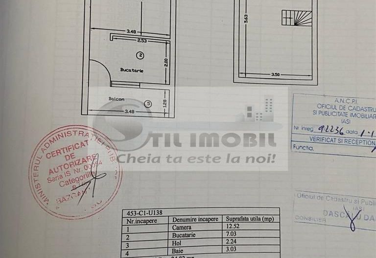 Apartament 2 camere Nicolina 1 49mp - Poză 10