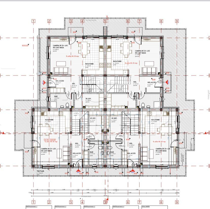 Vanzare case cuplate Floresti, zona de case cu CF - Poză 5